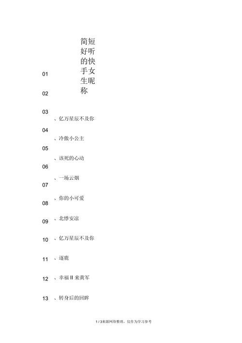 最吸引人涨粉的快手名字,快手涨粉秘籍:打造引人注目的名字!